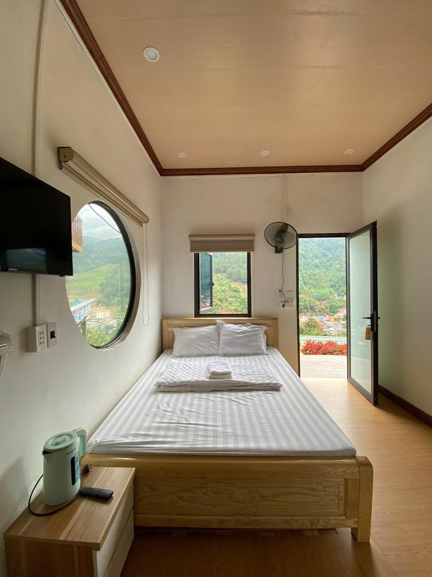 Nha Tren Doi - Windy Hill Hotel Mu Cang Chai Buitenkant foto